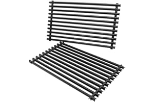 ONLY FIRE Onlyfire GCG-8544 Grilles de Cuisson, émaillées en Porcelaine Remplacement Barbecue au gaz pour Weber 7637 Spirit II Spirit 200 série, 2 pièces