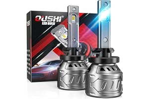 Lampadine 880 LED, OUSHI 885 893 899 Lampadina Per Fari A LED H3 14000LM 70W 6000K Xenon Bianco, Kit Di Conversione Impermeabile Per La Sostituzione Delle Lampadina Per Fari Dell'Auto (2pcs)