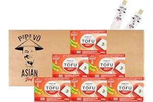 ‎PAPA VO 6er Pack (6x340g) Mori-Nu Weicher Seidentofu im Tetra (Papa Vo ®)