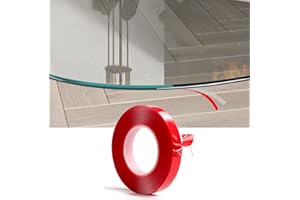 BELTECH Silicone Sealing Lip for Glass Floor Plate/Stove Plate/Base Plate/Fireplace Plate, Clear 6mm x 1mm, Super Thin and Seamless (5m)