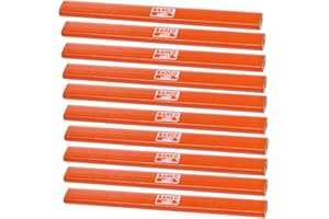 OKEPS (Pack of 10) Bahco Carpenters Pencils HB Grade Quality Pencils