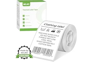 Thermal Labels for Nelko PM220 Label Maker, 2" x 3.15" (50x80mm) Waterproof Multi-Purpose Sticker, 1 Roll of 100 Self-Adhesive Thermal Paper (White)