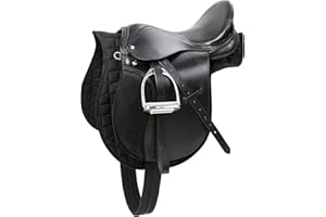 Covalliero Kerbl Haflinger - Set Sella, Colore: Nero