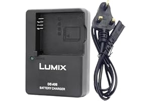 ROOXILOO DE-A98 DMW-BLG10 Battery Charger for Panasonic DE-A65BA DE-A99B Charger DC-G100, DC-ZS80, DC-GX9, DC-LX100 II, DC-ZS200, DC-ZS70, DMC-GX80, DMC-GX85, DMC-ZS60, DMC-ZS100, DMC-GF6,DMC-GX7K Cameras