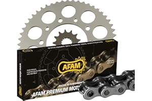 MOTOMENT Kit chaîne AFAM 520 XMR3 compatible avec Kawasaki Z 750 ZR750L 2007-2012
