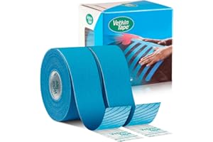 VETKIN VetkinTape® Kinesiologie Tape für Tiere - (3cm*5m) | Kinesiotape für Pferde und Hunde | Latexfrei | 25%+ stärkere Acryl-Klebeschicht (Blau)