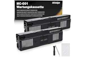 Osinkjet MC-G01 Wartungskassette Kompatibel mit Maxify GX6050 GX7050, Wartungspatrone MC G01 für Maxify GX6010 GX7010 GX6020 GX7020 GX6030 GX7030 GX6040 GX7040 GX6060 GX7060 GX6070(#4628C001)