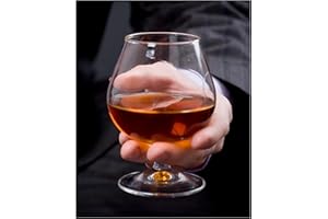 Topkapi 44525 Petite - Set di 6 bicchieri da cognac da 250 ml, lavabili in lavastoviglie, eleganti e resistenti, trasparenti