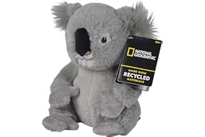 Simba- Peluches Disney National Geographic, Peluche Koala- Licencia Oficial Disney, Multicolor, 25 cm (6315870103)