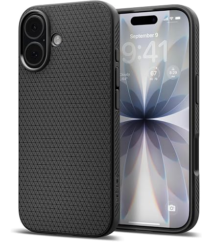 Coque Magnétique Fine Pour IPhone 17 6,3" - Compatible MagSafe - Protection Caméra Surélevée - Finition Mat Noir