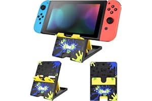 DLseego Stand Compatible with Switch/OLED/Lite, Adjustable Stand, Foldable Portable Holder Playstand for Switch OLED, and non-slip- Octopus