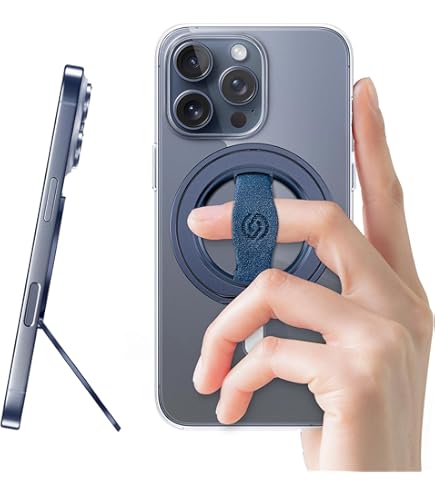 Supporto Magnetico Ad Anello 360° Per Telefono - Attacco Per Auto E Scrivania, Metallo