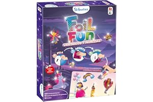 Ludilo - Foil Fun | Unicorni E Principesse | Artigianato Bambini con 100 Lamine | Giochi Educativi Bambini 4 Anni O Più | Artigianato Ragazze 1 Giocatore | Gioco Bambino 4 Anni O Più