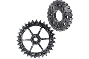 Cabilock 2 piezas Decoración de pared de engranaje retro Decoración de pared de engranajes arte de pared de engranajes decoración de pared brújula Engranajes industriales Decoración de pared de baño