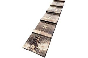 Medikratz Cat Ladder, Versatile, Suitable for Indoor and Outdoor Use, Various Lengths (2.98 m, Flamed without BEF. with Glaze)