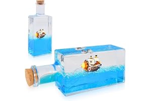 cozczyeqco Bandai OnePie-ce 1Model Ship Black Pearl Barco pirata Titanic Toy Regalo Modelo Fluido para Crucero Acrílico para Decoración de Oficina (A)