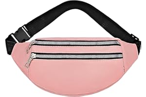 ABOVE ZERO Sac Banane Homme Femme, Sac Banane Unisexe avec Ceinture réglable Etanche, Basic Mode Sac Ceinture Sacoche Banane Ville pour Loisir, Voyage, Sports, Randonnée