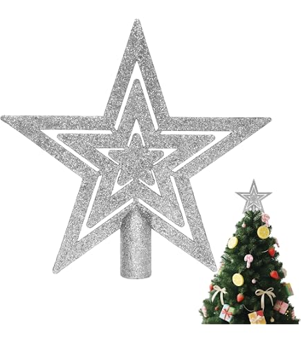 Blue Tree Topper Vintage - Hand-Blown Fireworks Design In Sparkling ...