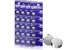 KINGCELL LR44 Batteries 20 Pack 1.5V Alkaline Button Coin Cell Batteries with High Capacity Utral Long-Lasting For Use in Watches, Calculators and Other Electronic Devices