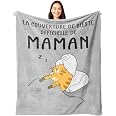 Couverture Polaire Personnalisée - Thème Elmo (Sesame Street) - Idée Cadeau Anniversaire Ou Nuit Fille