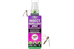 Aviro Mosquito Repellent Spray - Insect Repellent Spray, Bug Repellent Made from Natural Lemon Eucalyptus. No Artificial Fragrance, DEET-Free. Safe for Pregnant Women & Kids. Travel Size 100ml