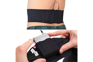 URSA STRAPS URSA Hüftgurt (Schwarz, mittlere Taille, große Tasche)