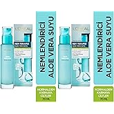 L'OR&Eacute;AL PARIS Nem Terapisi Aloe Vera Suyu, Nemlendirici ve Ferahlık Etkili Krem, Normalden Karmaya Ciltler 70 ml (2 paketi)