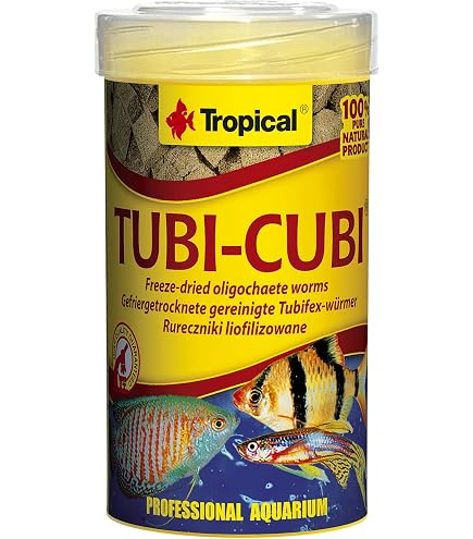 Tubifex Frozen 100 G | Alimento Proteico Per Pesci Carnivori - 9