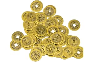 juanxian AA139 - 50 monete in ottone per Feng Shui (27 mm)