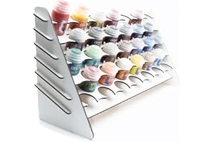 Silu- Citadel Paint Organiser, Présentoir pour pots de peinture acrylique Citadel 12ml et 24ml, pour peindre des figurines, modèles, W40K