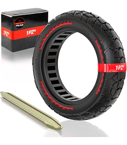 Felixstory 60/70-6.5 Scooter Tire Tubeless: 10x2.50 Solid Tire Replacement For Hover
