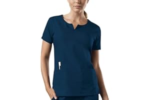 Smart Uniform Women Scrub Round Neck Top