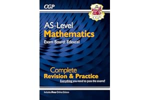 AS-Level Maths Edexcel Complete Revision & Practice (with Online Edition) (CGP Edexcel A-Level Maths)