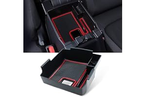 BIXUAN Kompatybilne z Toyota Corolla E210 2019-2022+ pudełko do przechowywania konsoli środkowej z antypoślizgową matą, akcesoria do schowka, organizer na podłokietnik, taca, środkowy podłokietnik