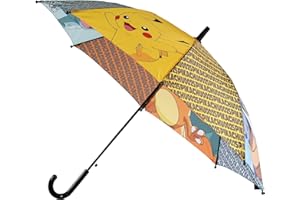 POKÉMON CYP BRANDS Acampada y Senderismo de Paraguas Marca Unisex Adulto