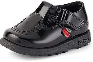 Kickers Kids Fragma T Bar Moc Toe Shoes