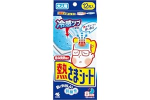 Kobayashi Pharmaceutical Cooling Gel Sheet 12 pieces For Adult (Green Tea Set)