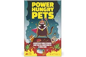 Exploding Kittens - Power Hungry Pets - 2-6 Players - Ages 7+ - 15 Minutes to Play - Strategic and Simple Card Game - Ideal for Party, Family Game Night, Kids and Adults