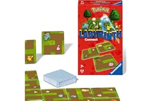 RAVENSBURGER VERLAG GMBH Pokémon: Labyrinth Connect - Reisespiel ab 7 Jahre