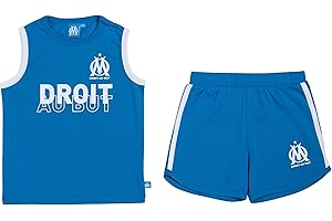 OLYMPIQUE DE MARSEILLE Débardeur + Short Om bébé - Collection Officielle Taille garçon