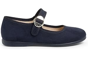 Pisamonas Scarpe con Cinturino in Tessuto Effetto Camoscio