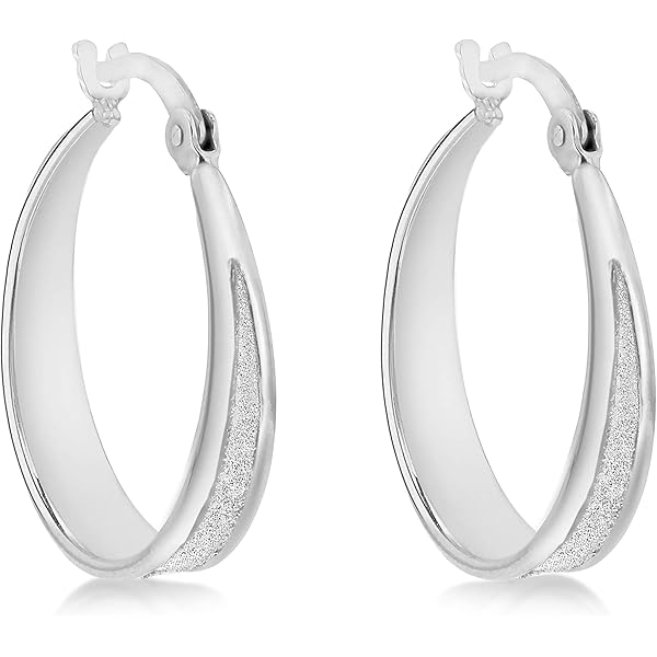 Tuscany Silver Femme Argent Sterling 925 Créoles - 8.51.1979