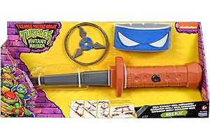Teenage Mutant Ninja Turtles 83531CO Mutant Mayhem Leonardo Katana Sword Basic Role Play Set. Ideal Present for Boys 4 to 7 Years and TMNT Fans, Brown