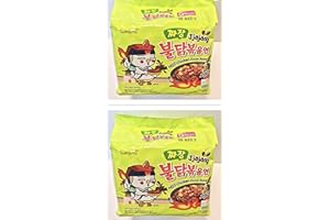 SPICEHUB Samyang Jjajang Chicken Flavour Ramen Noodles, Pack of 10