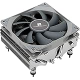 Thermalright AXP-90 X53 Raffreddatore d'aria CPU a basso profilo con ventola PWM TL-9015 da 90 mm, 4 tubi di calore, altezza 