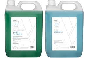 Rokit Williams Racing 5L Wheel Cleaner + 5L Heavy Duty Tyre Dressing