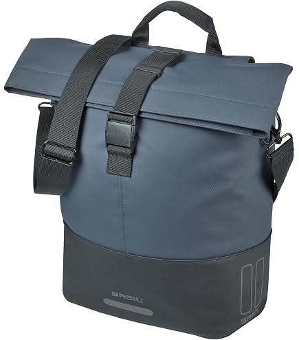Basil Navigator Waterproof M - Einzeltasche Schwarz - 12 Liter