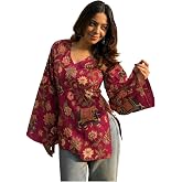 ANNI Designer Women's Viscose Printed Regular Short Kurti for Women