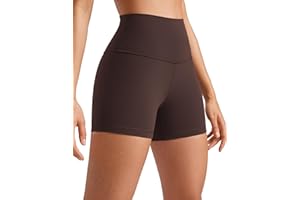 CRZ YOGA Womens Butterluxe Yoga Shorts - 2.5''/4''/6''/8'' High Waisted Workout Gym Leggings Running Spandex Biker Shorts