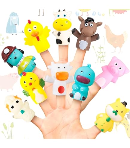 Fingerpuppen-Set „Drei Böcke Grusel“ – 4 Puppen Für Geschichten & Spielspaß